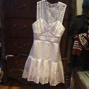 Midi lenght white dress, Never worn.